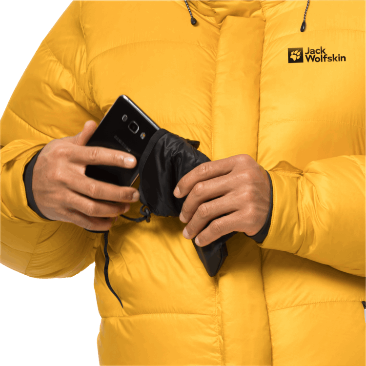 1995 Series Down Hoody Burly Yellow Xt Best Brand Jack Wolfskin