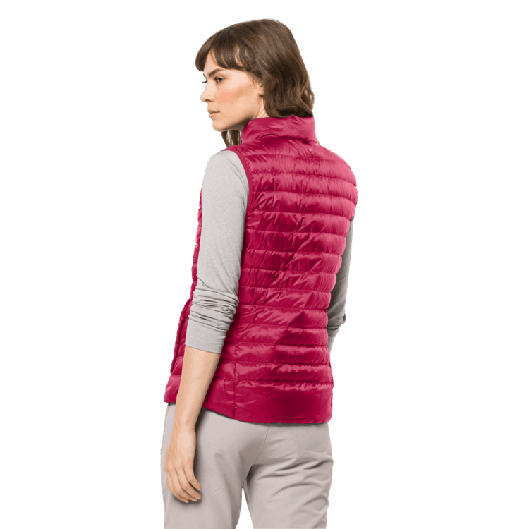 Brand Jack Wolfskin Origin Women's Pack & Go Down Vest Cranberry