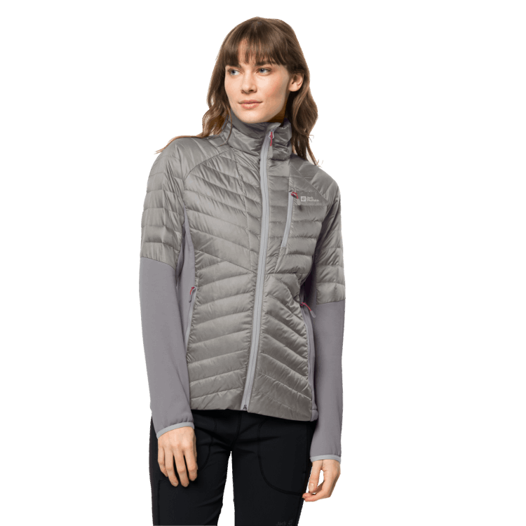 Brand Jack Wolfskin Women's Nebelhorn Down Hybrid Seagull Brand