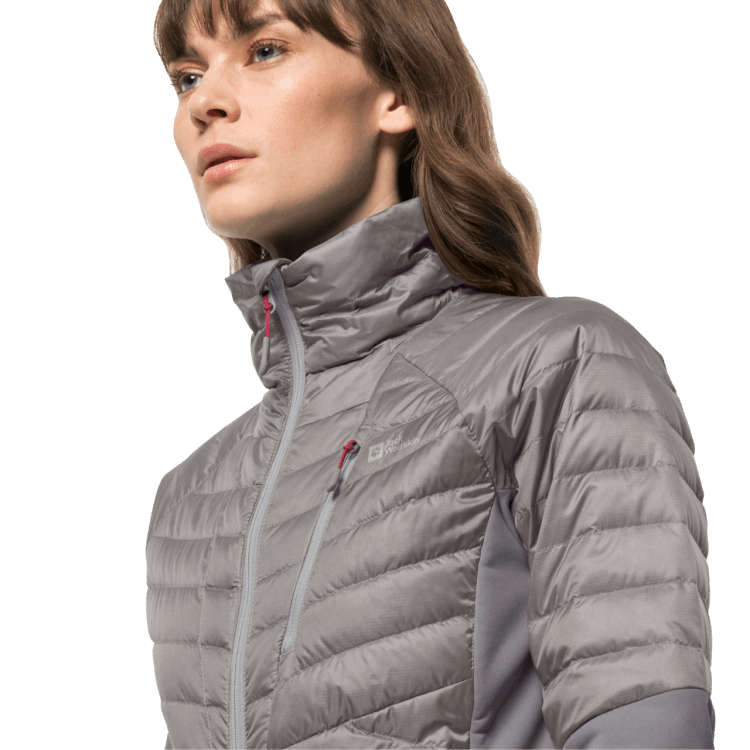 Brand Jack Wolfskin Women's Nebelhorn Down Hybrid Seagull Brand