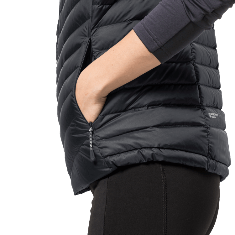 Black Brand Jack Wolfskin Original Women's Passamani Down Vest