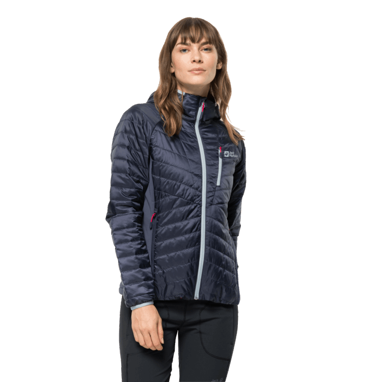 Graphite New Women's Routeburn Pro Insulated Jacket Brand Jack Wolfskin