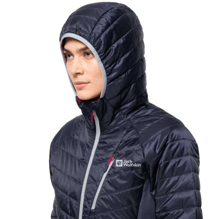 Graphite New Women's Routeburn Pro Insulated Jacket Brand Jack Wolfskin