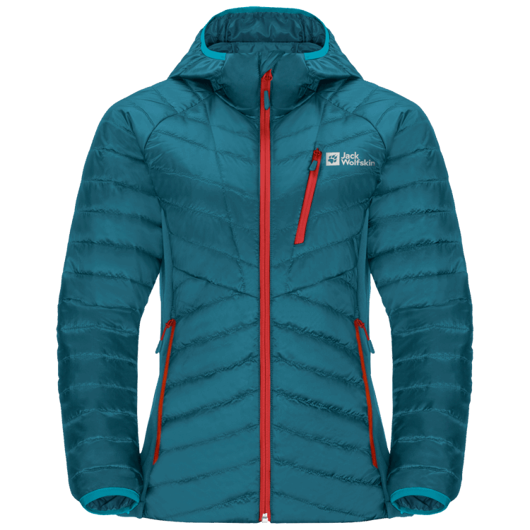 Blue Coral Women's Routeburn Pro Insulated Jacket Brand Jack Wolfskin Fashion