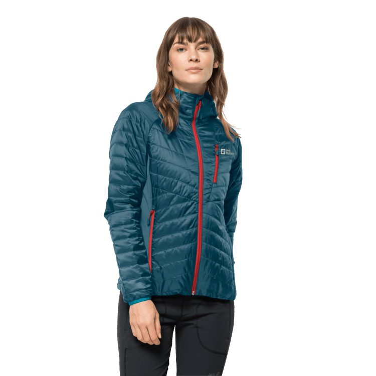 Blue Coral Women's Routeburn Pro Insulated Jacket Brand Jack Wolfskin Fashion