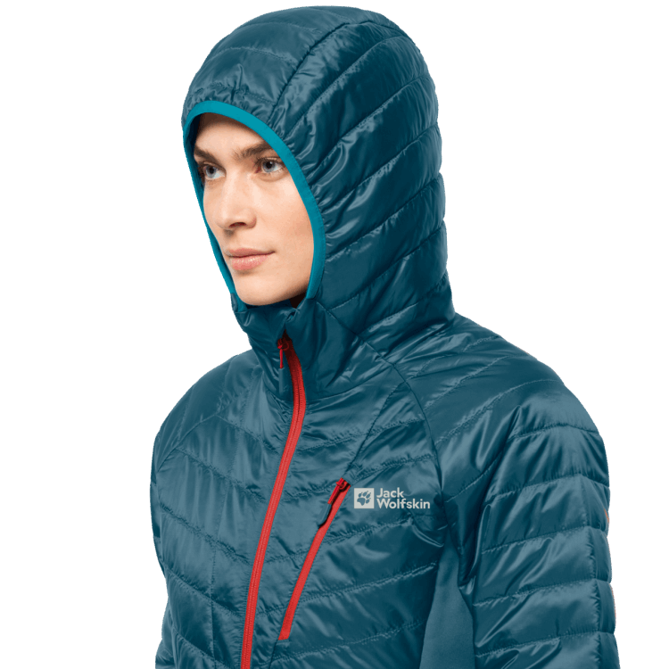 Blue Coral Women's Routeburn Pro Insulated Jacket Brand Jack Wolfskin Fashion