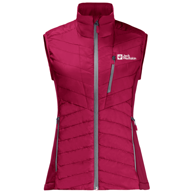 Collections Women's Routeburn Pro Insulated Vest Brand Jack Wolfskin Cranberry