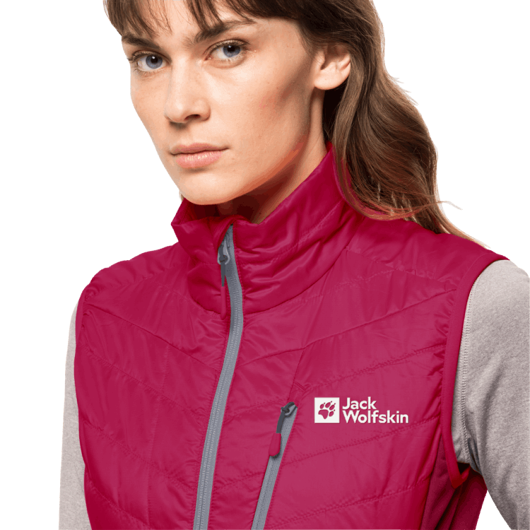 Collections Women's Routeburn Pro Insulated Vest Brand Jack Wolfskin Cranberry