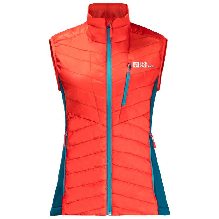 Origin Women's Routeburn Pro Insulated Vest Grenadine Brand Jack Wolfskin