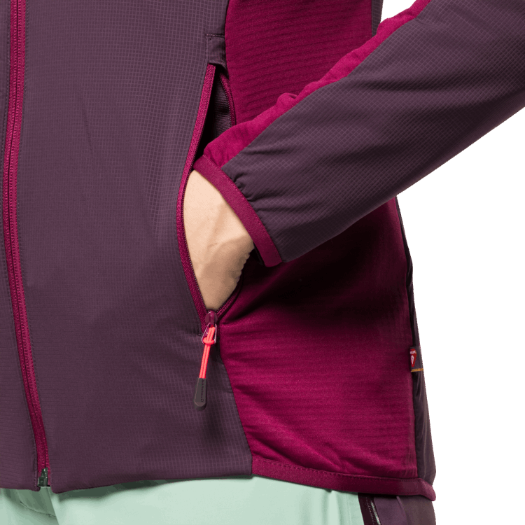 Women's Alpspitze Insulated Hoody Brand Jack Wolfskin Grapevine Hot