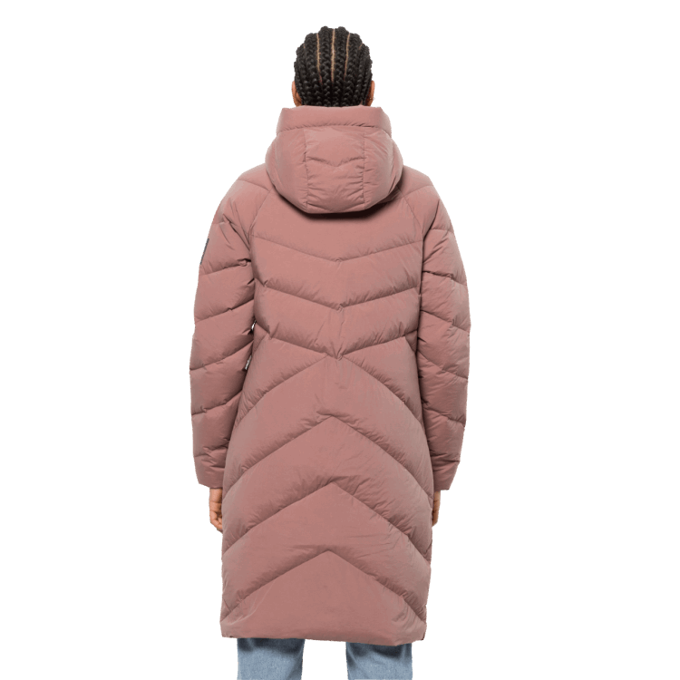 Women's Marienplatz Coat Brand Jack Wolfskin Best Afterglow