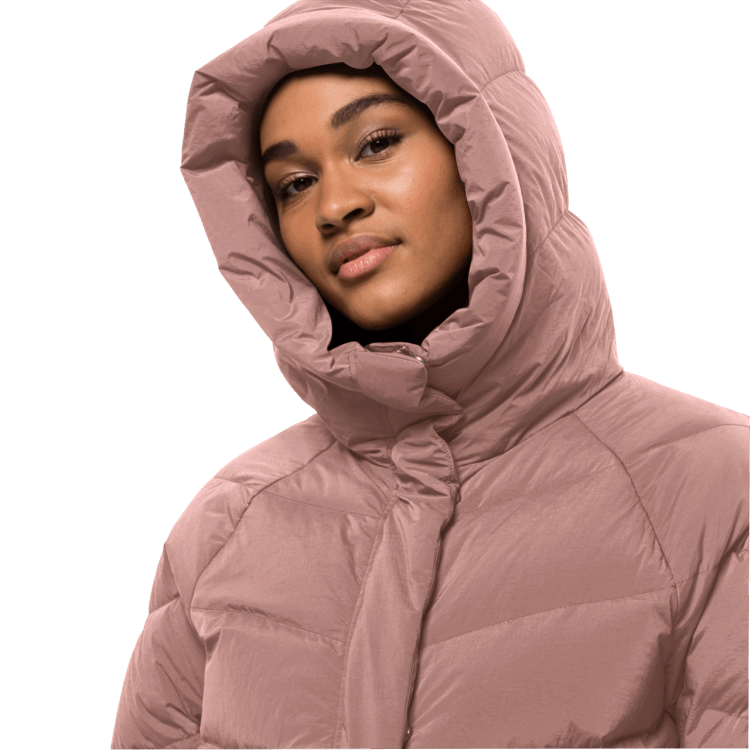 Women's Marienplatz Coat Brand Jack Wolfskin Best Afterglow