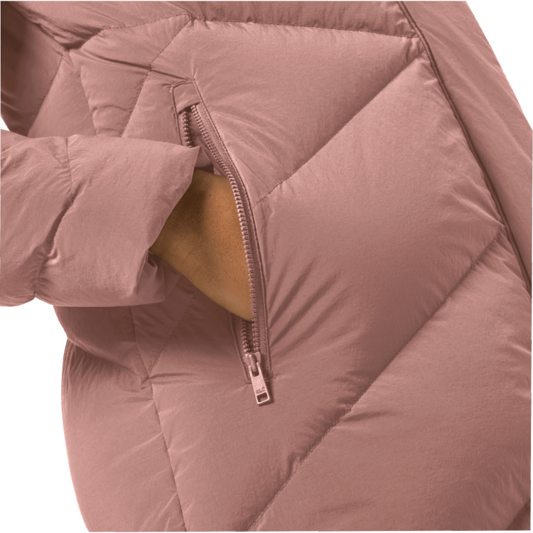 Women's Marienplatz Coat Brand Jack Wolfskin Best Afterglow