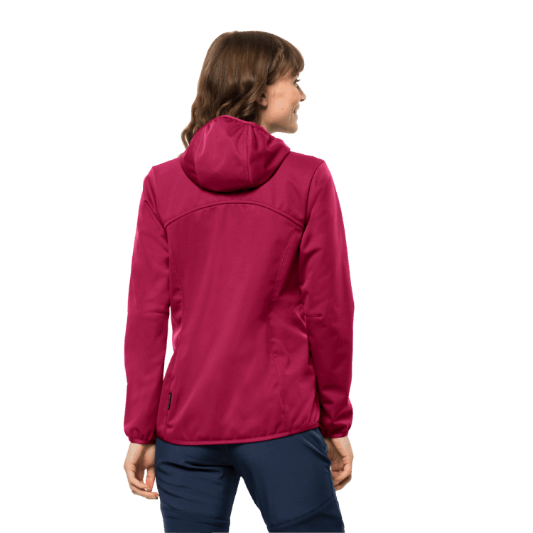 Women's Windhain Hoody Collections Cranberry Brand Jack Wolfskin