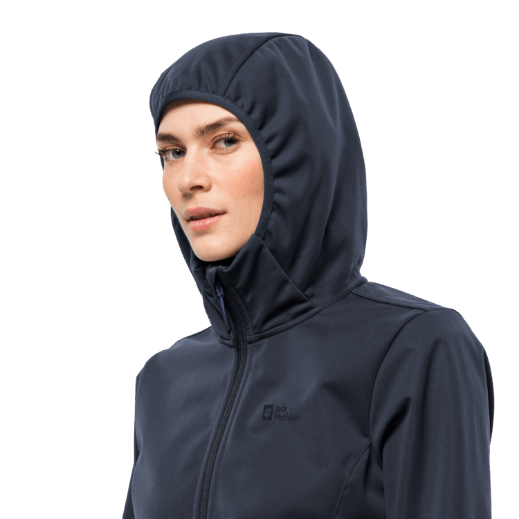 Brand Jack Wolfskin Night Blue Origin Women's Windhain Hoody