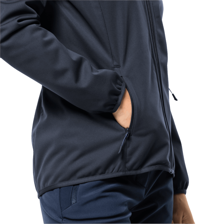 Brand Jack Wolfskin Night Blue Origin Women's Windhain Hoody