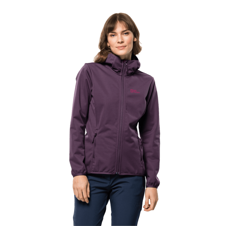 Brand Jack Wolfskin Women's Windhain Hoody Grapevine