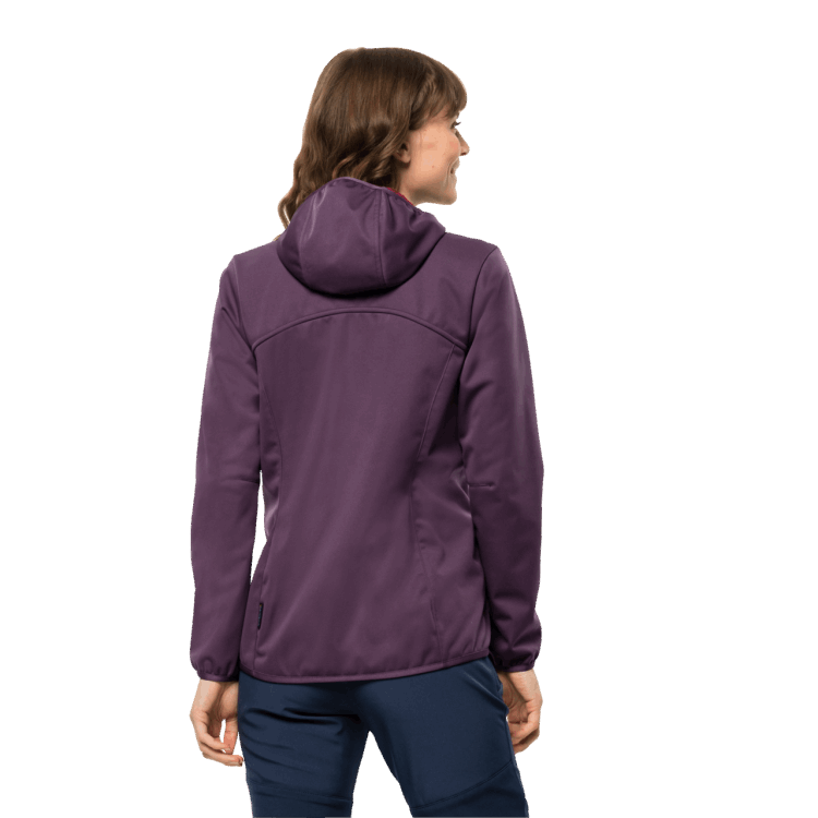 Brand Jack Wolfskin Women's Windhain Hoody Grapevine