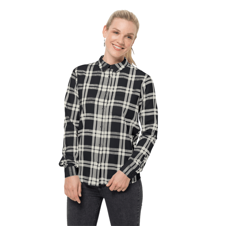 Phantom Checks Brand Jack Wolfskin Best Women's Passenger Shirt