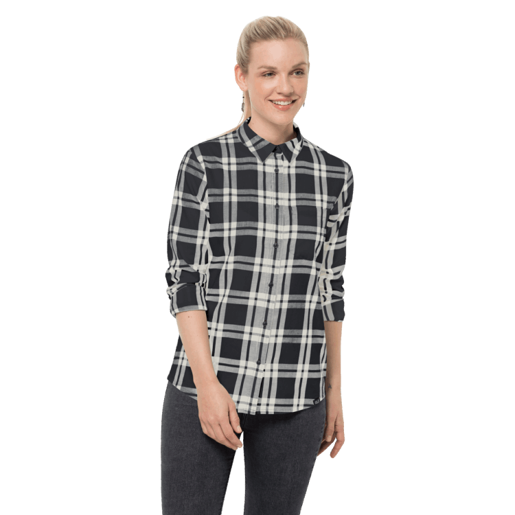 Phantom Checks Brand Jack Wolfskin Best Women's Passenger Shirt