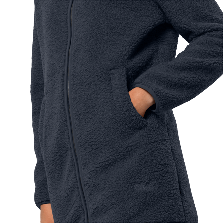 Origins Women's High Cloud Coat Brand Jack Wolfskin Night Blue
