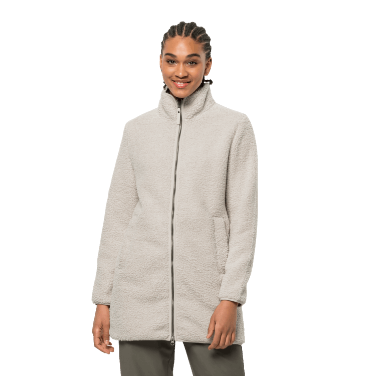 Brand Women's High Cloud Coat Winter Pearl Brand Jack Wolfskin