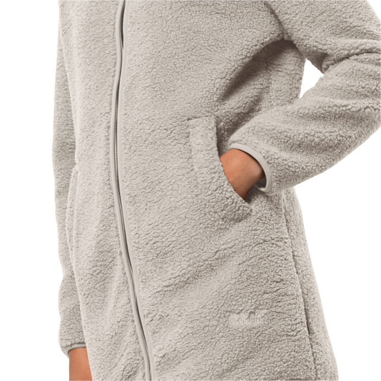 Brand Women's High Cloud Coat Winter Pearl Brand Jack Wolfskin