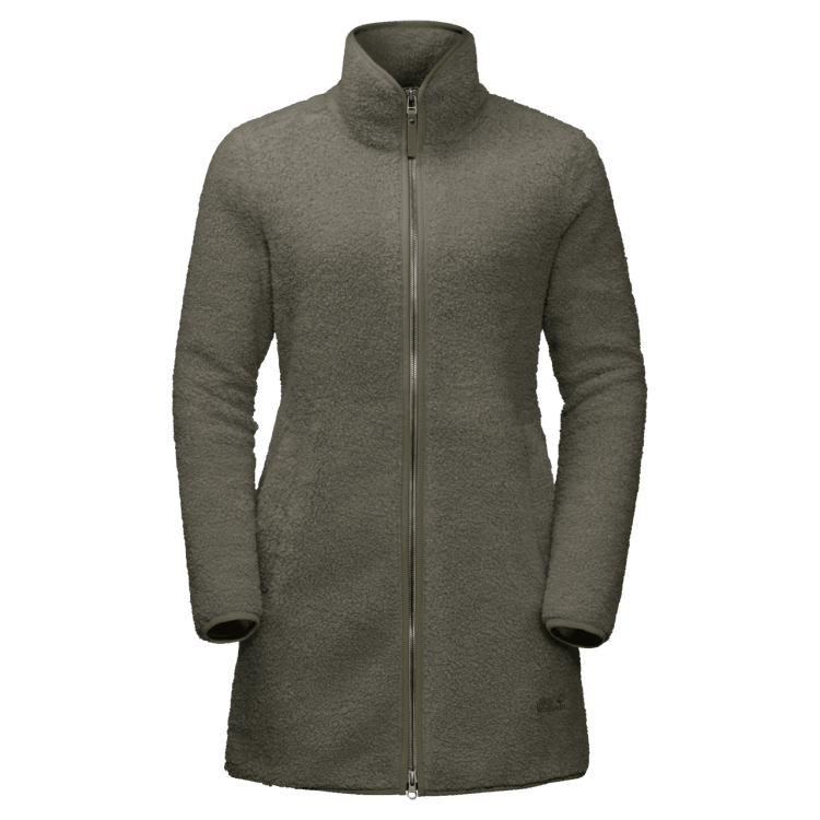 Hot Grape Leaf Brand Jack Wolfskin Women's High Cloud Coat