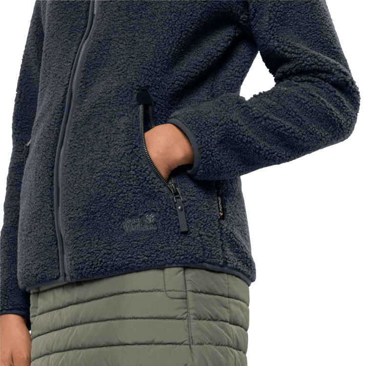 Women's High Cloud Jacket Brand Jack Wolfskin Night Blue New