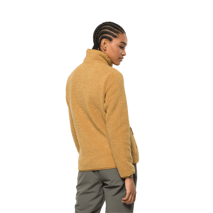 Women's High Cloud Jacket Amber Gold Brand Jack Wolfskin Collection