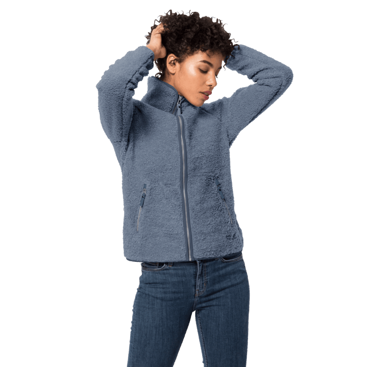 Brand Jack Wolfskin Frost Blue Brand Women's High Cloud Jacket