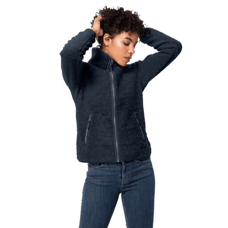 Brand Jack Wolfskin Midnight Blue Women's High Cloud Jacket Brands