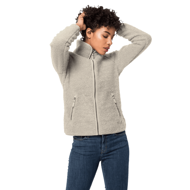 Brand Jack Wolfskin Original Women's High Cloud Jacket Dusty Grey