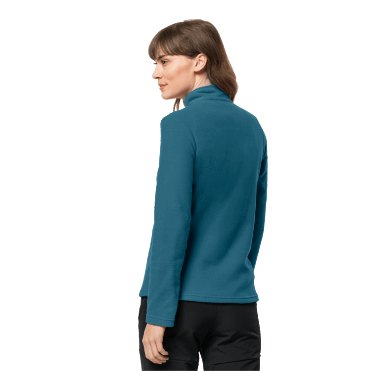 Brand Jack Wolfskin Women's Taunus Half-Zip Blue Coral Best