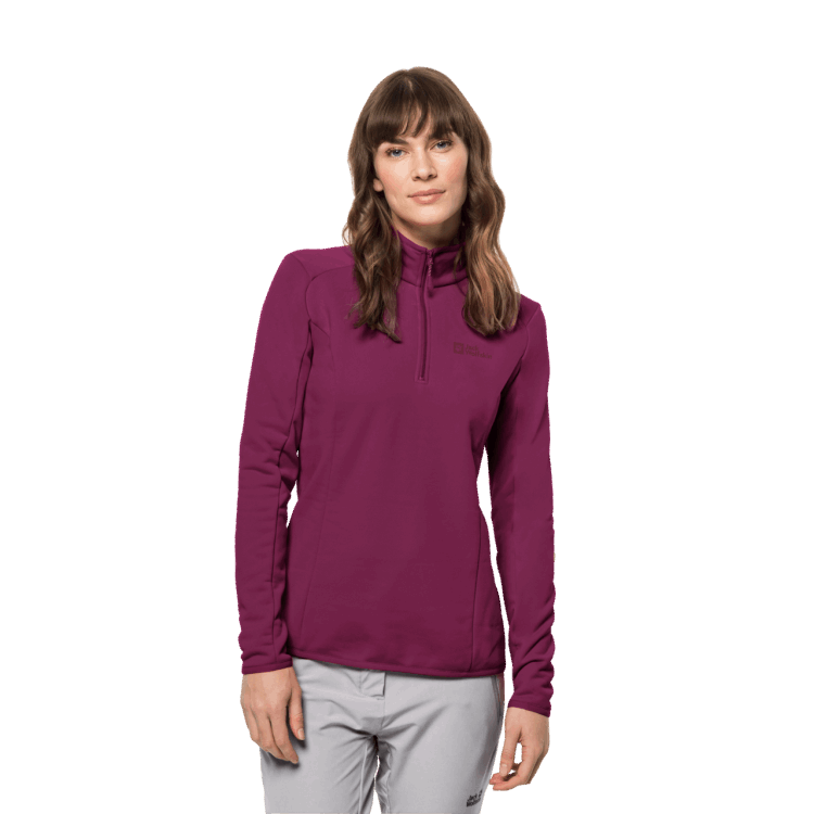 Brand Jack Wolfskin Wild Berry Original Women's Baiselberg Half-Zip
