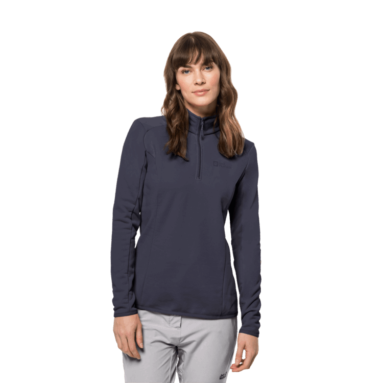Brand Jack Wolfskin New Graphite Women's Baiselberg Half-Zip