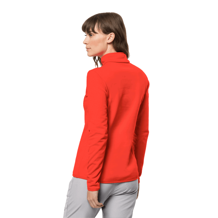 Brand Jack Wolfskin Women's Baiselberg Half-Zip Collection Grenadine