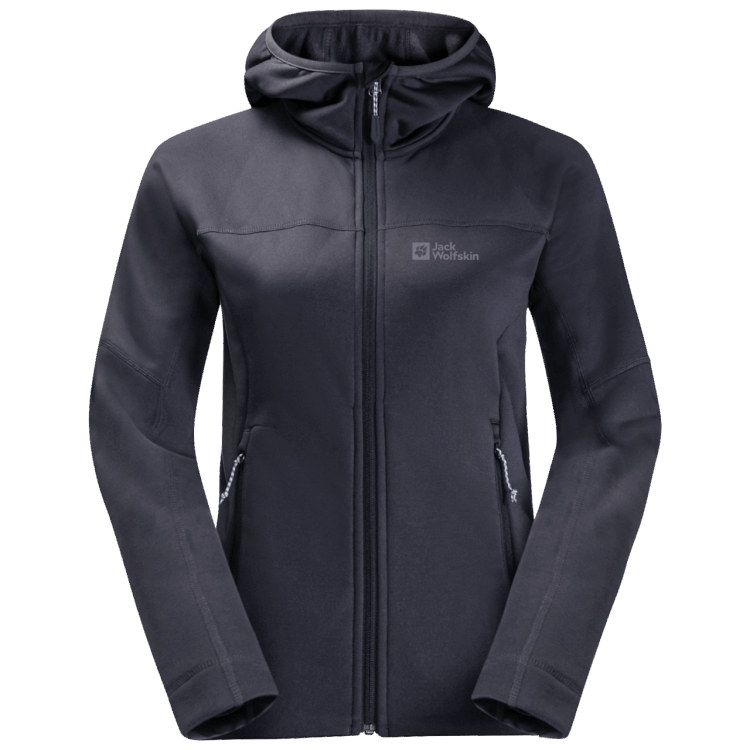 Graphite Brand Women's Hirschberg Hooded Full-Zip Brand Jack Wolfskin