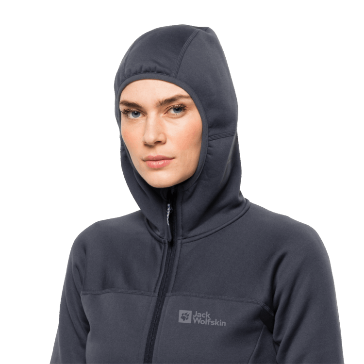 Graphite Brand Women's Hirschberg Hooded Full-Zip Brand Jack Wolfskin