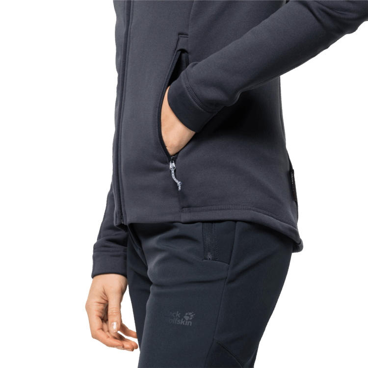 Graphite Brand Women's Hirschberg Hooded Full-Zip Brand Jack Wolfskin