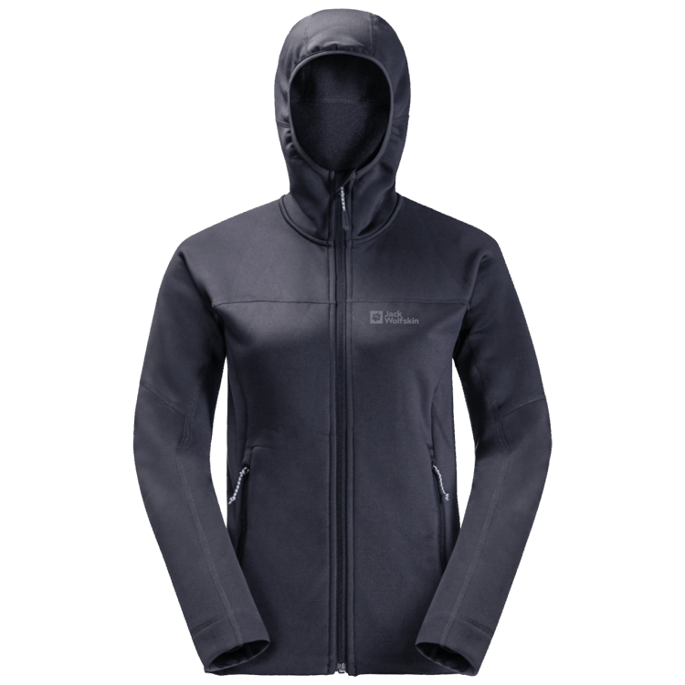 Graphite Brand Women's Hirschberg Hooded Full-Zip Brand Jack Wolfskin