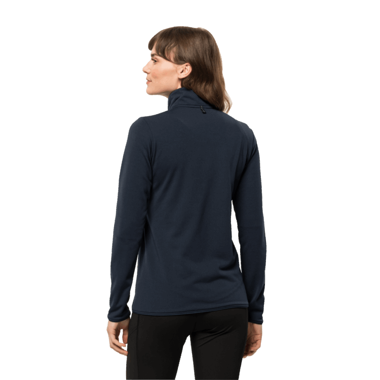 Night Blue Women's Pack & Go Full-Zip Brand Jack Wolfskin