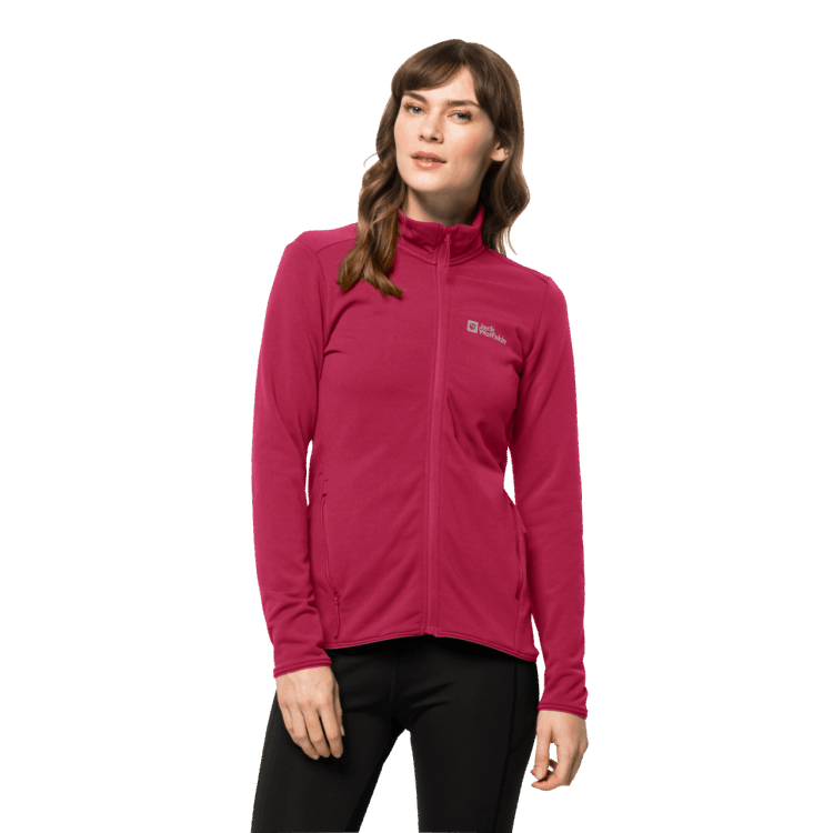 Cranberry Women's Pack & Go Full-Zip Original Brand Jack Wolfskin
