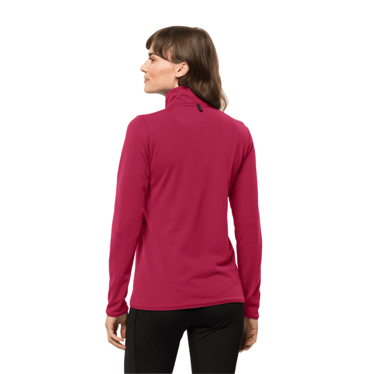 Cranberry Women's Pack & Go Full-Zip Original Brand Jack Wolfskin