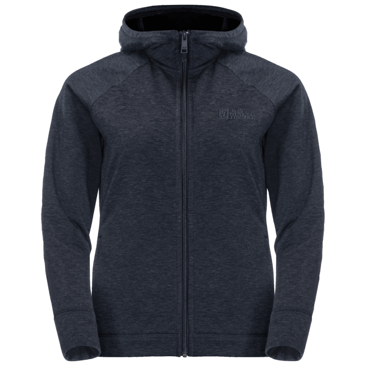 Hot Women's Waldsee Hooded Jacket Brand Jack Wolfskin Night Blue