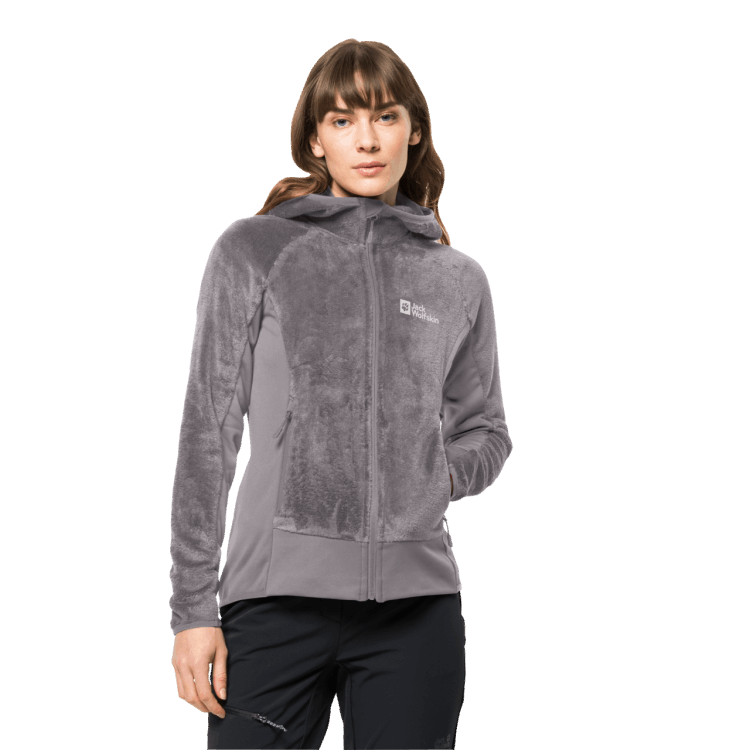 Women's Rotwand Hooded Full-Zip Seagull Brand Jack Wolfskin