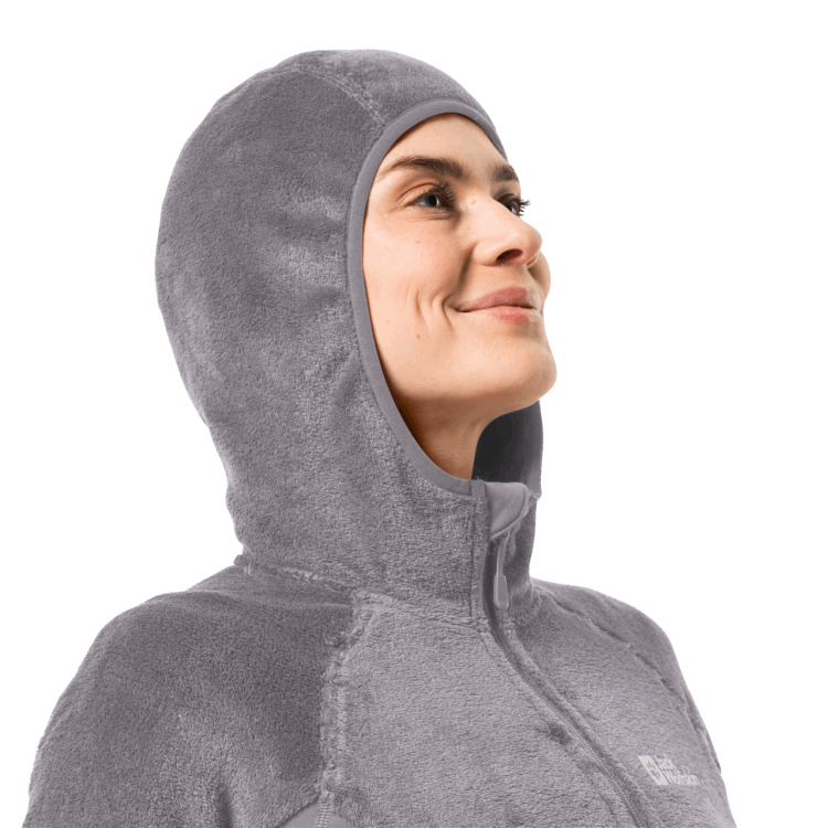 Women's Rotwand Hooded Full-Zip Seagull Brand Jack Wolfskin