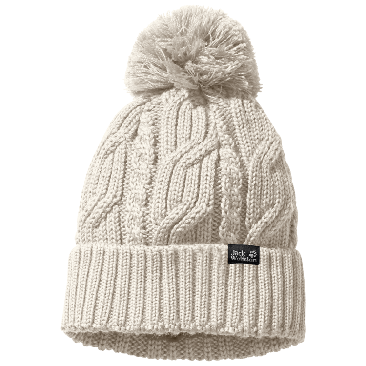 Brand Jack Wolfskin Fashion Stormlock Pompom Beanie Birch