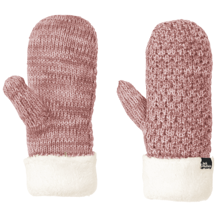 Afterglow Highloft Knit Mitten Women Best Brand Jack Wolfskin
