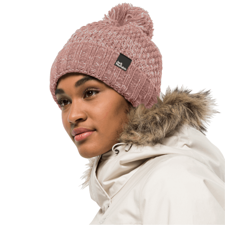 Origin Afterglow Brand Jack Wolfskin Highloft Knit Cap Women